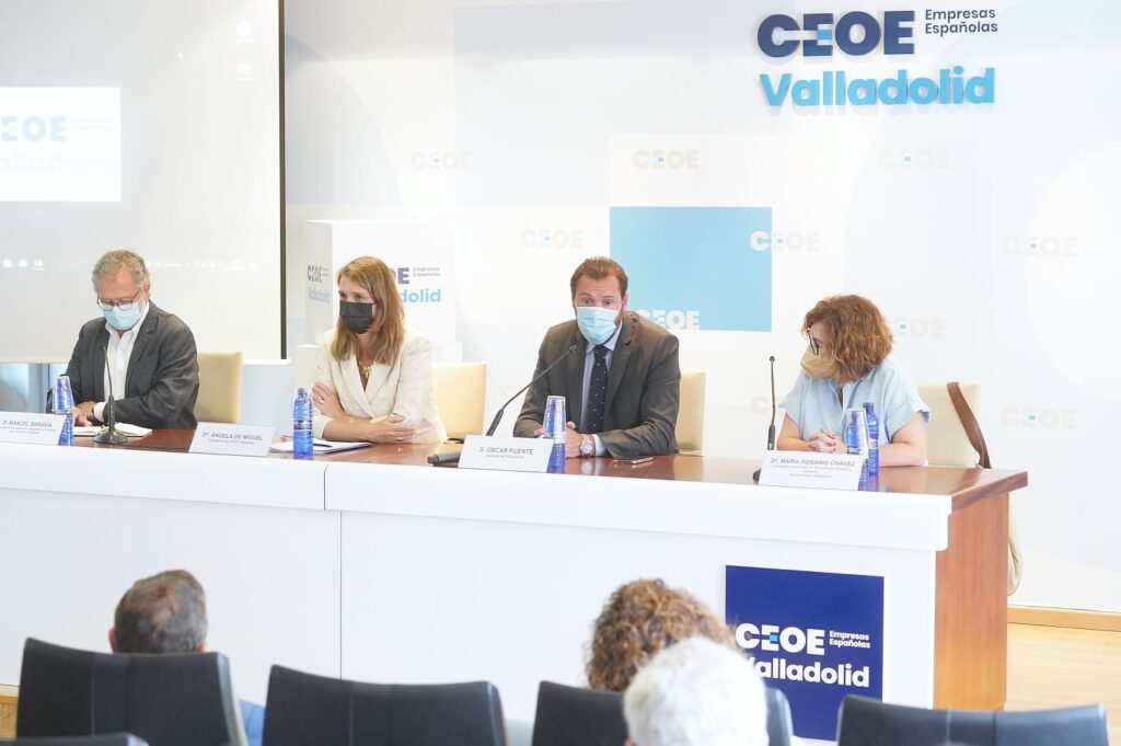 reunión ceoe valladolid ayuntamiento de valladolid