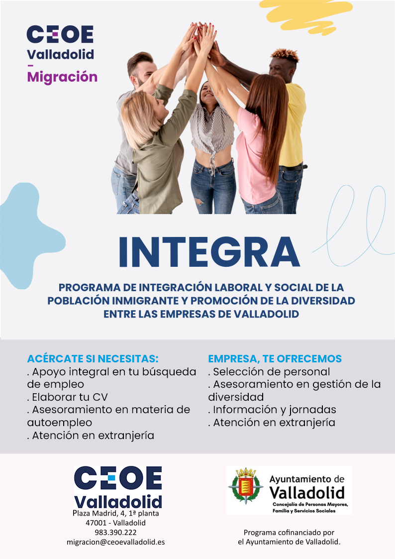 ProgramaINTEGRA CEOE Valladolid2024 2025