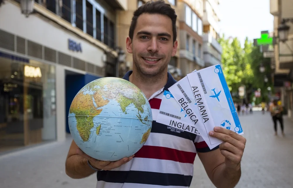 Un joven retornado en los últimos años tras vivir y trabajar en el extranjero. - Foto: Tomás Fernández