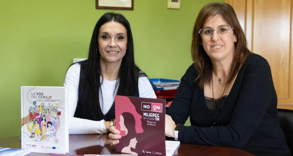 Beatriz Rojo y Eva Jiménez, técnicos de Inserta Empleo A. Mingueza ENC