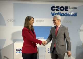 Renovación convenio CEOE Valladolid Fundación Michelin