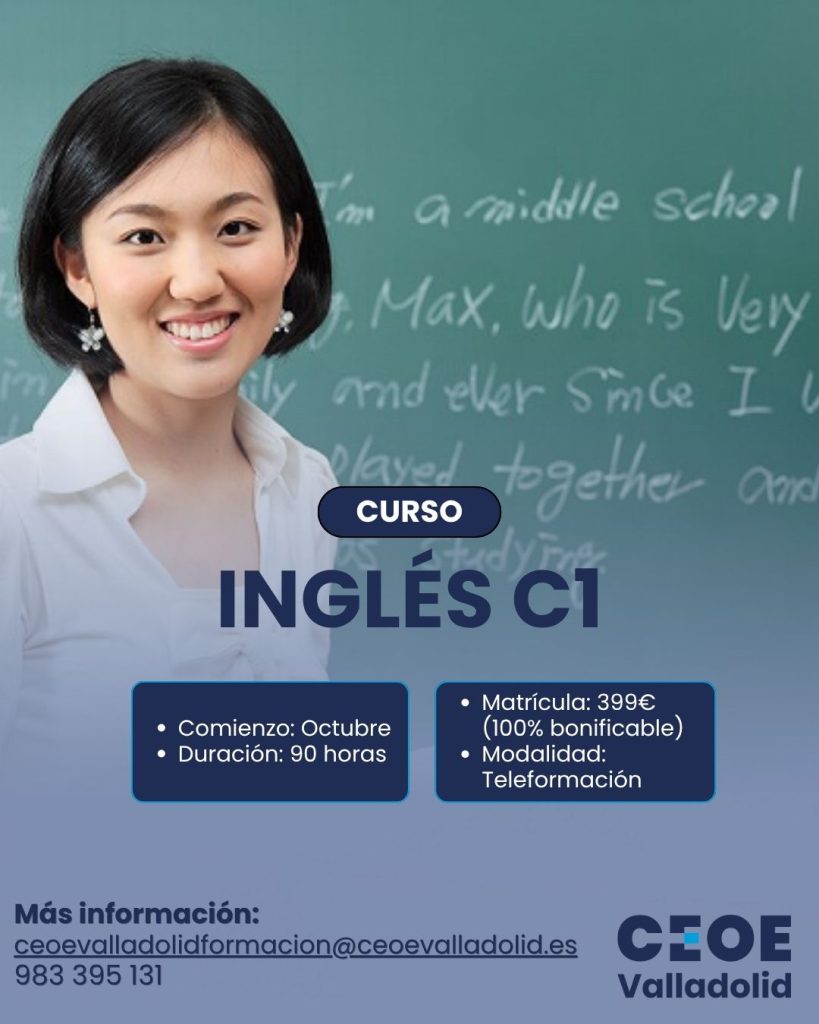Curso Inglés C1 CEOE Valladolid
