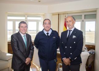 VISITA CEOE base de Villanubla