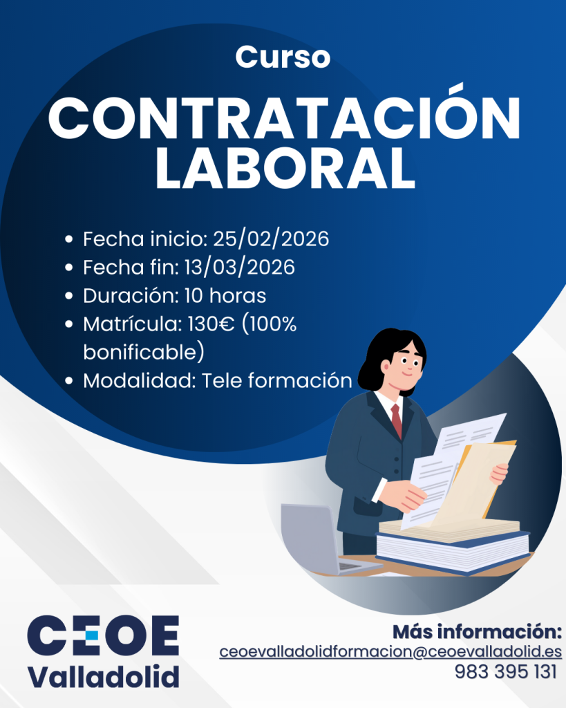 Cartel Cursos CEOE Valladolid (3)