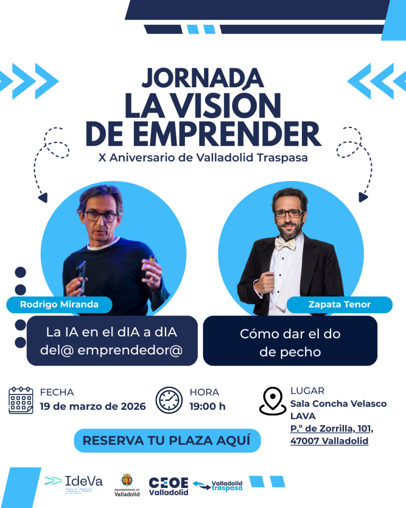 Cartel Jornada Aniversario Traspasa