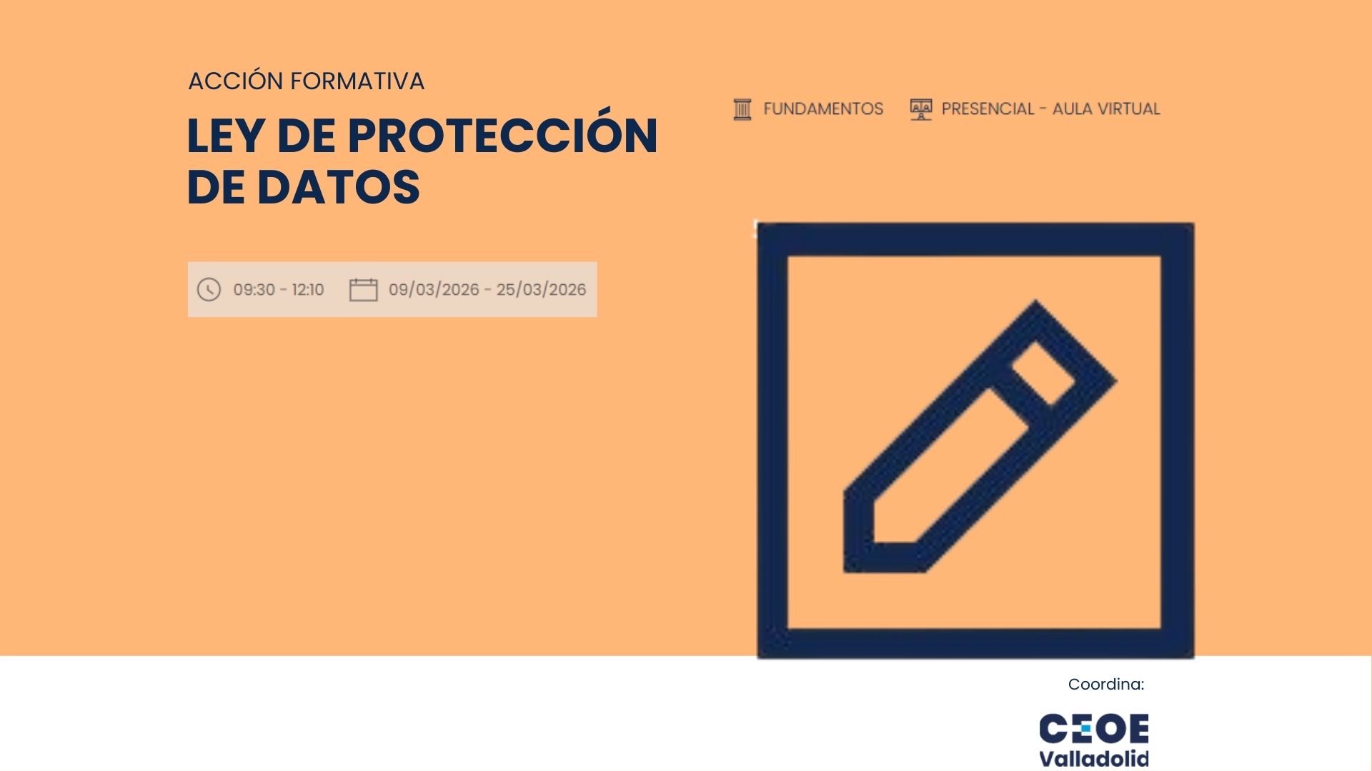 Curso de Ley de Protección de Datos.