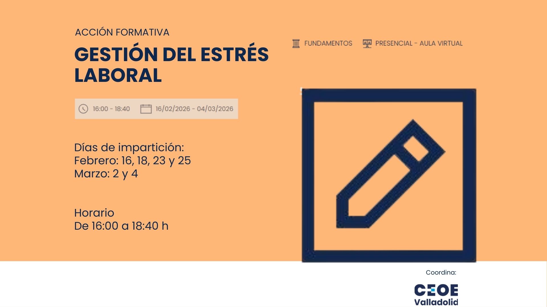 Curso de Gestión del Estrés Laboral