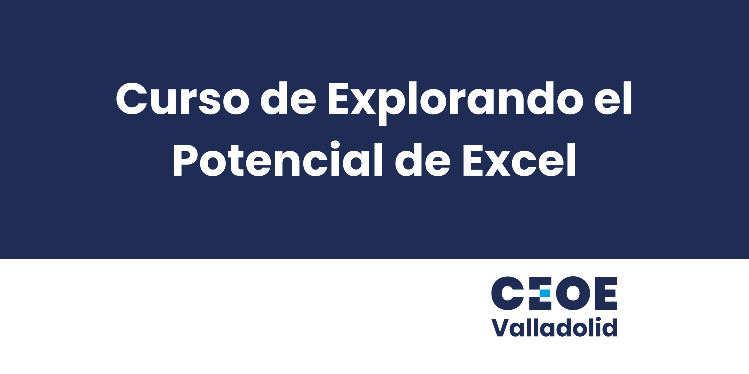 Curso de Explorando el Potencial de Excel