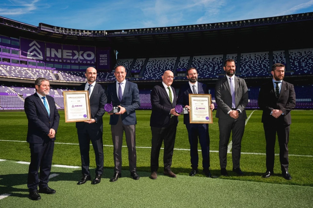 sello orgullo violeta valladolid ceoe valladolid real valladolid