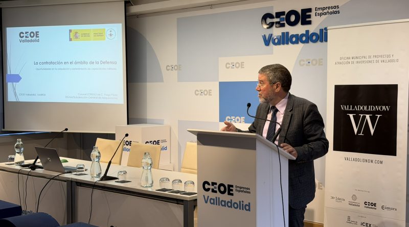 Carlos Magdaleno Jornada Contratación con Defensa CEOE Valladolid