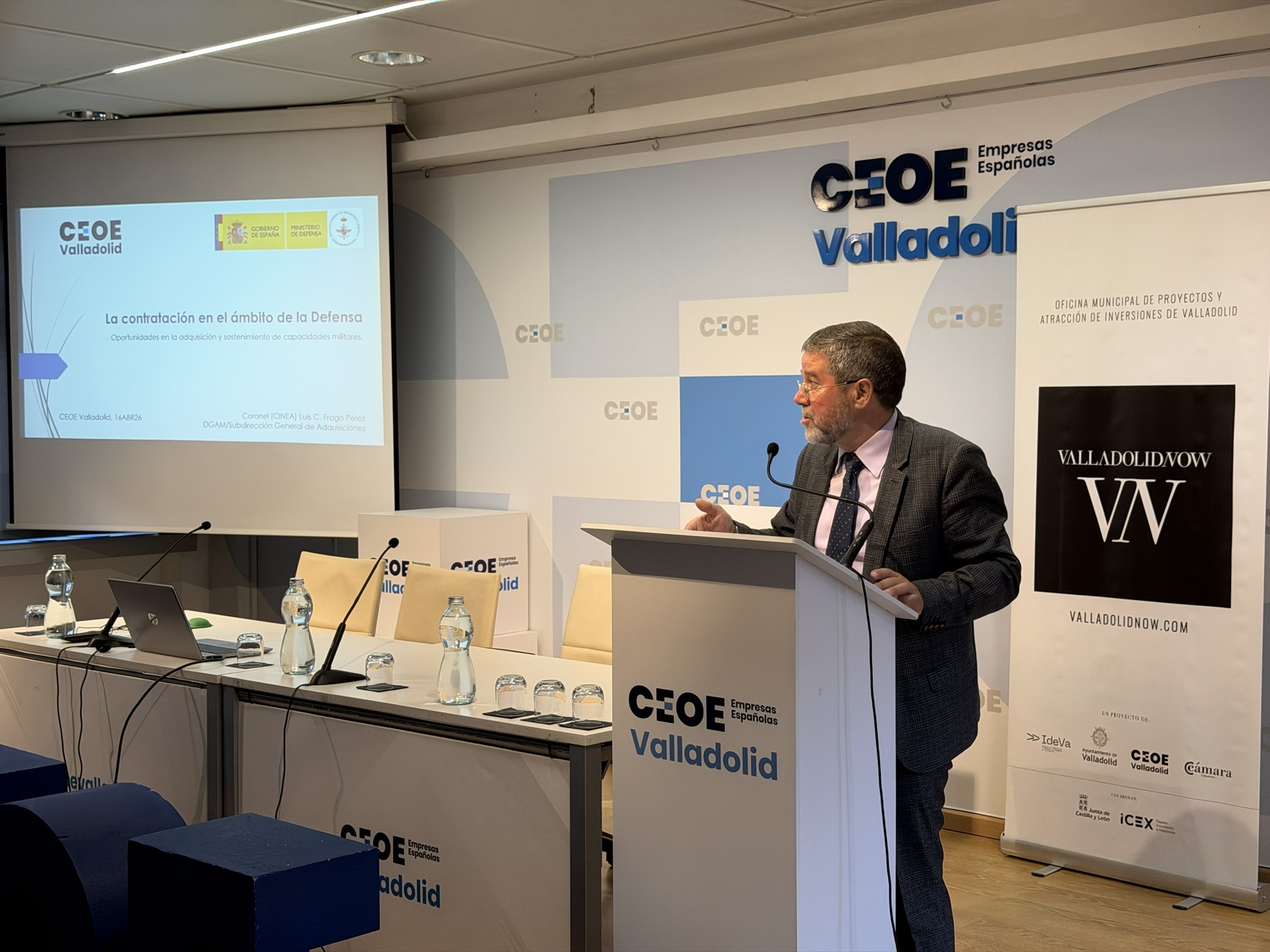 CEOE Valladolid acerca a las empresas las oportunidades de contratación con el Ministerio de Defensa, la OTAN y la Unión Europea