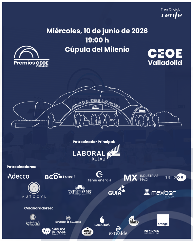 Cartel General Premios CEOE Valladolid