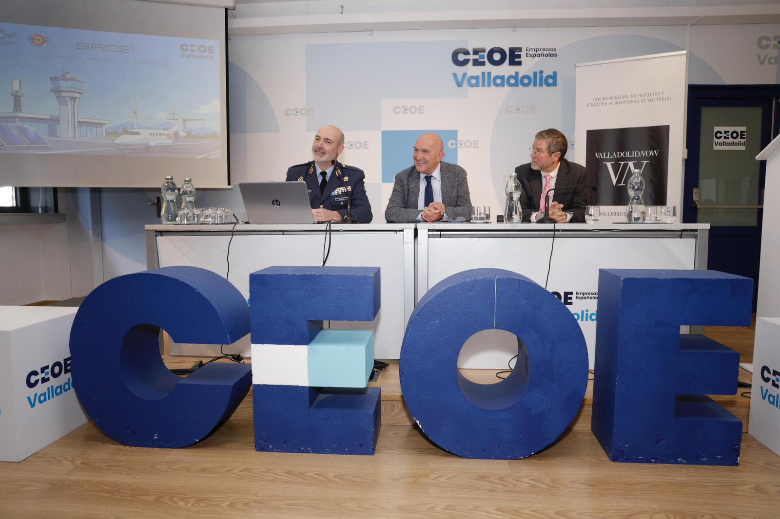 CEOE Valladolid y el Ejército del Aire reúnen a más de un centenar de empresas en torno al proyecto BACSI