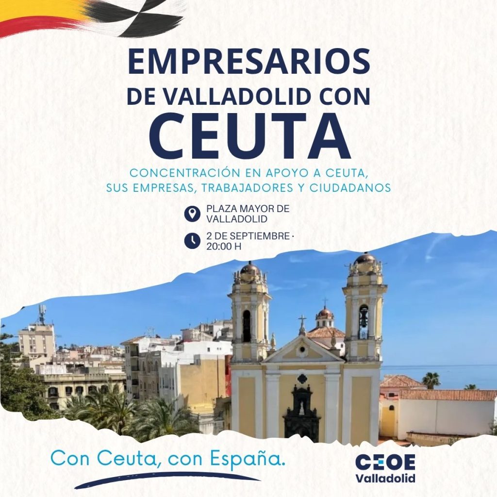 Concentración Ceuta CEOE Valladolid