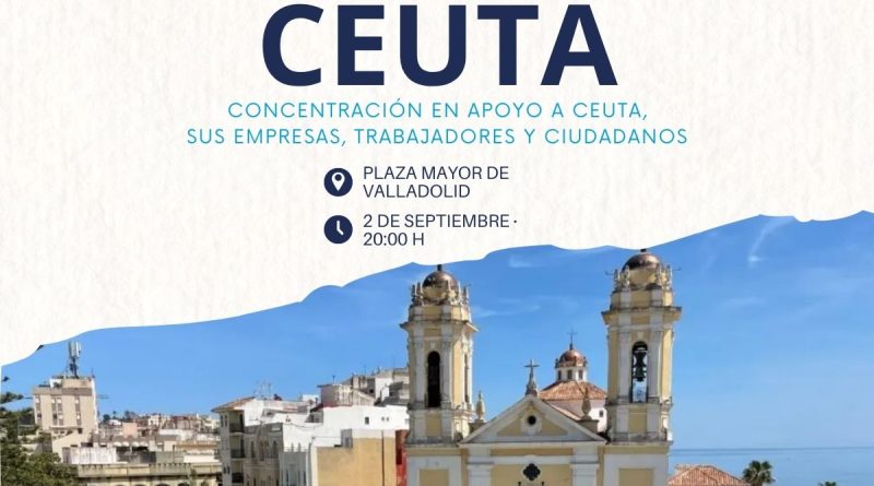 Concentración Ceuta CEOE Valladolid