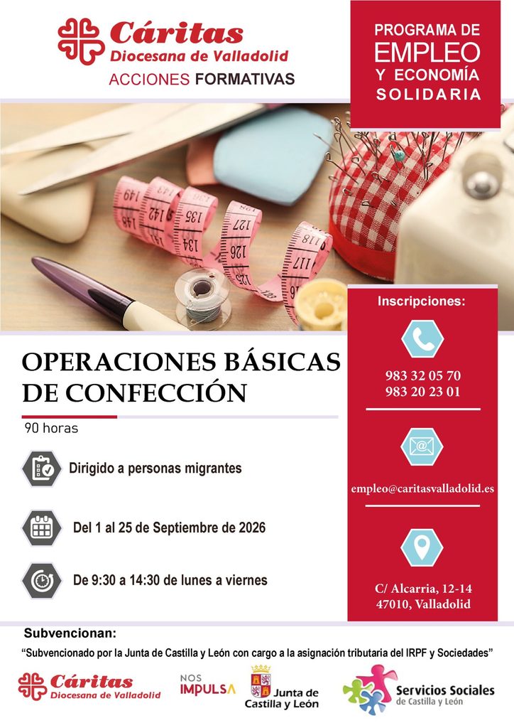 CARTEL CURSO CONFECCION IRREGULARES SEPT 26 scaled